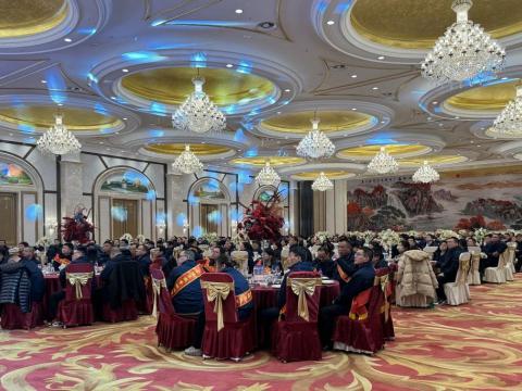 雄鹰展翅震寰宇 威龙腾飞冲云霄|不朽情缘电气召开2023年度总结赞美大会暨2024年迎新春晚会